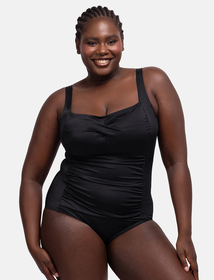 Dorina - FIJI/ECO SHAPING_SWIMSUIT - badedragter - black - 0