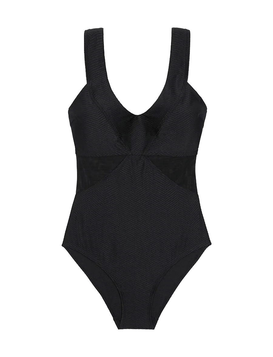 Dorina - SAINT TROPEZ SHAPING SWIMSUIT - ujumistrikood - black - 1