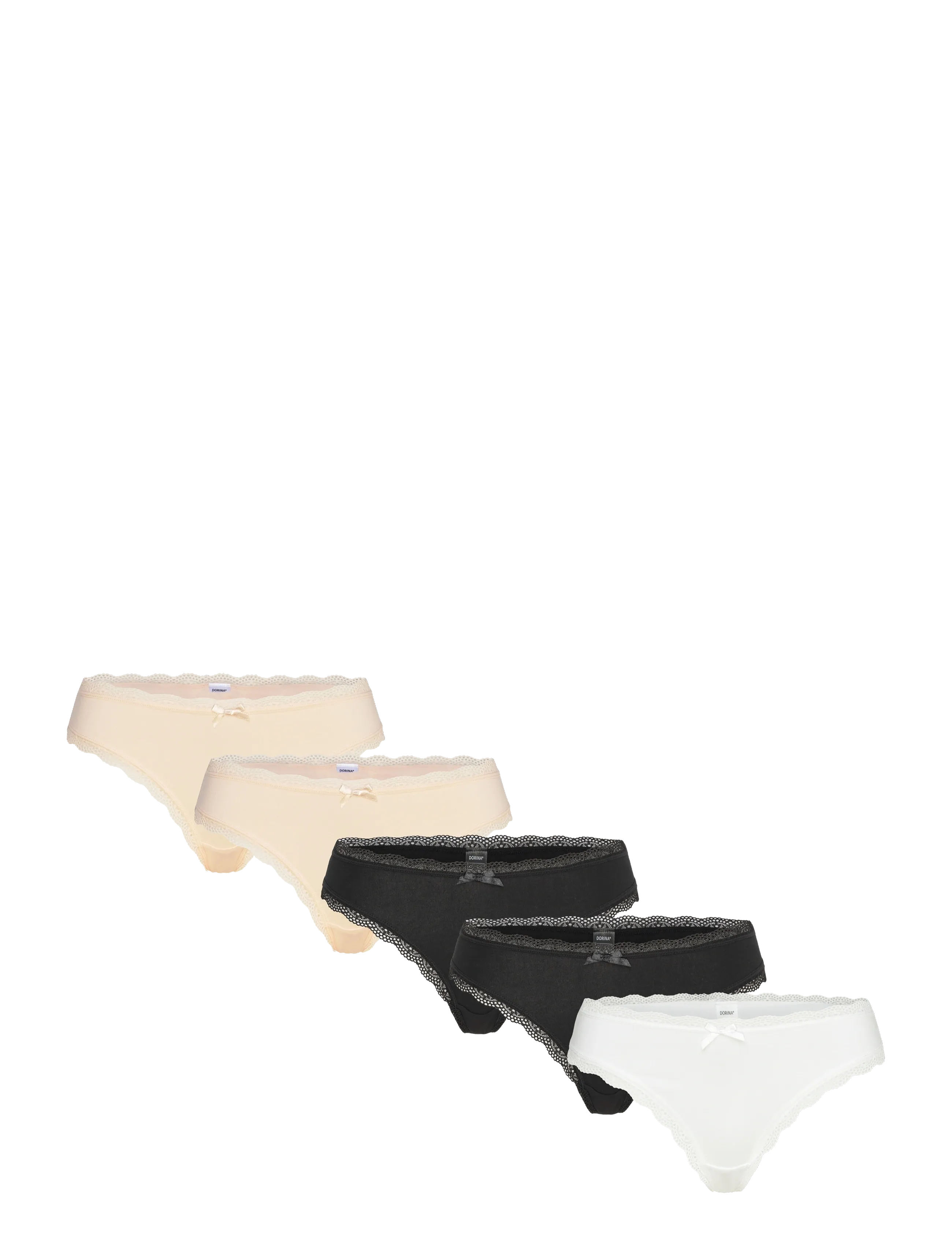 Essential Cotton THONG - BLACK