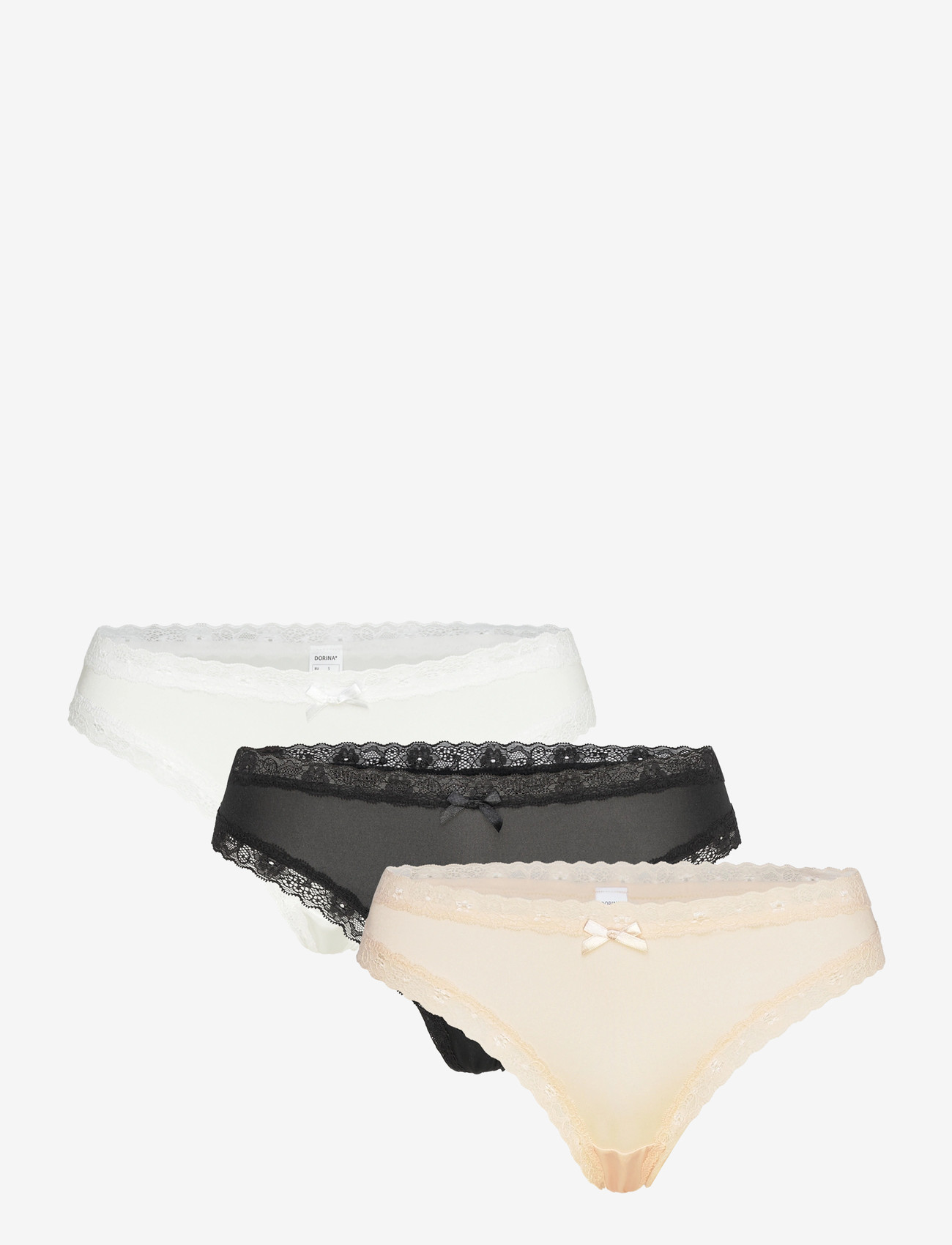 Dorina - Essential Microfibre THONG - thongs - black - 0