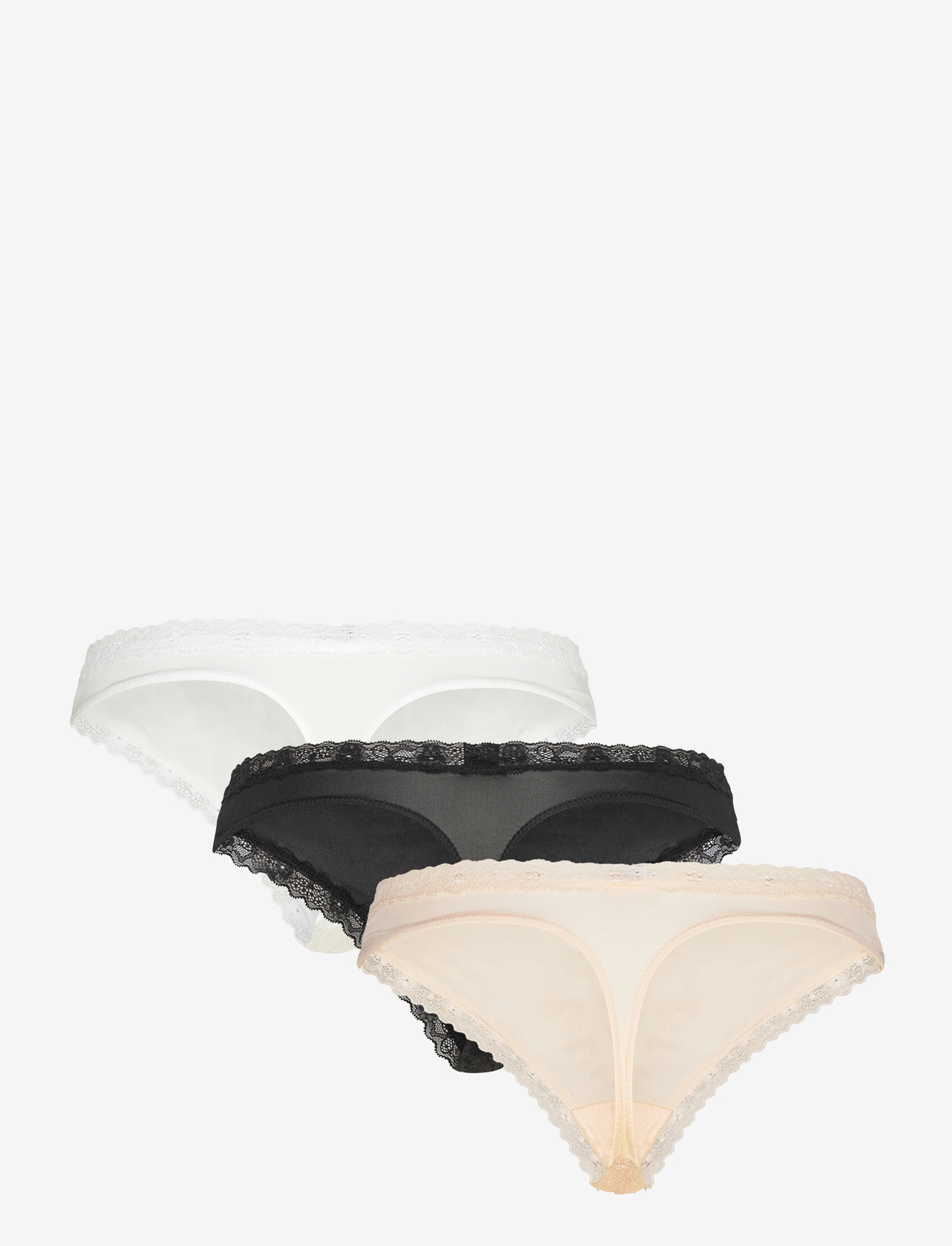 Dorina - Essential Microfibre THONG - thongs - black - 1