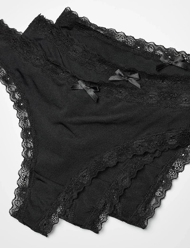 Dorina - Essential Microfibre THONG - strings - black/black/black - 2