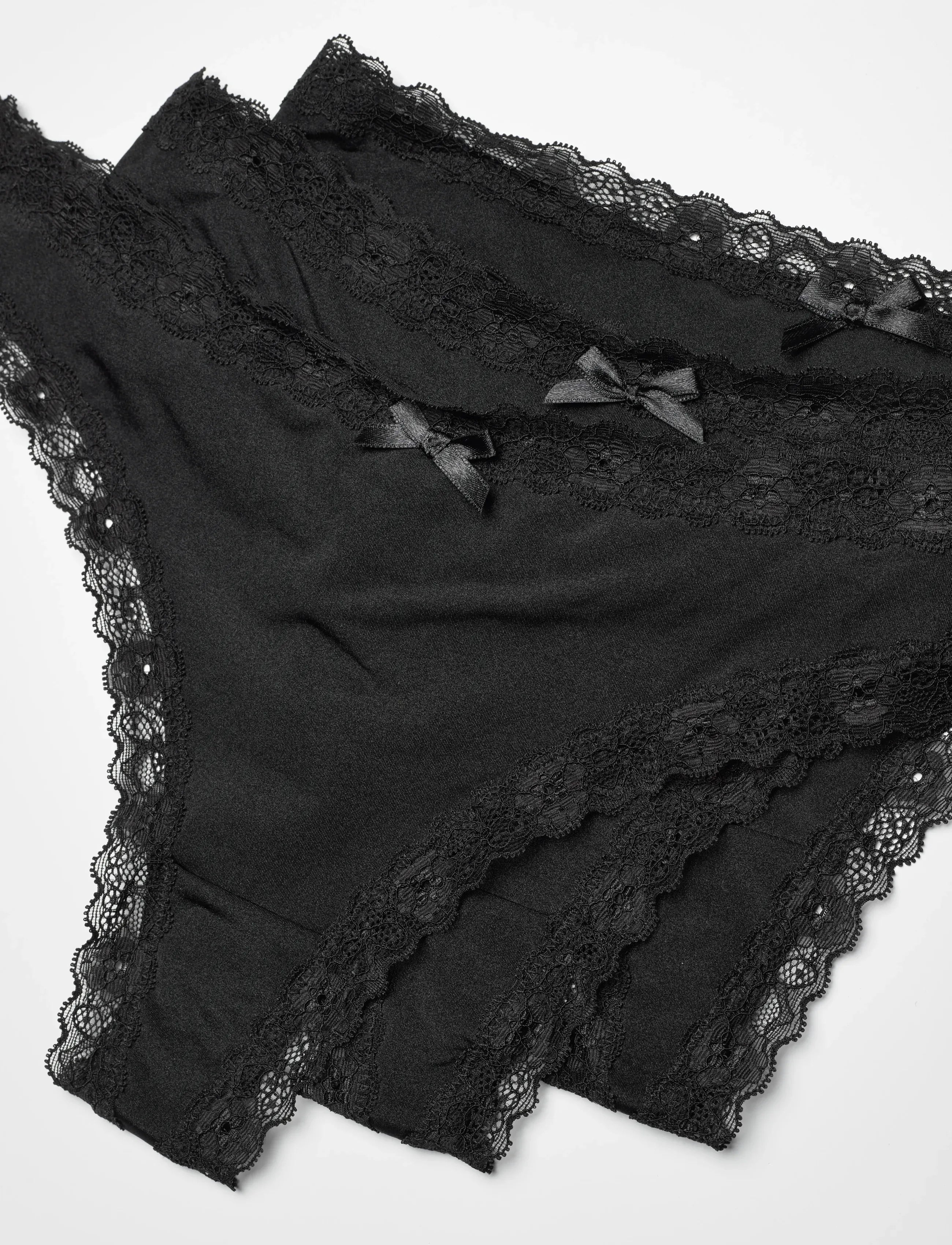 Dorina - Essential Microfibre THONG - de laveste prisene - black/black/black - 3
