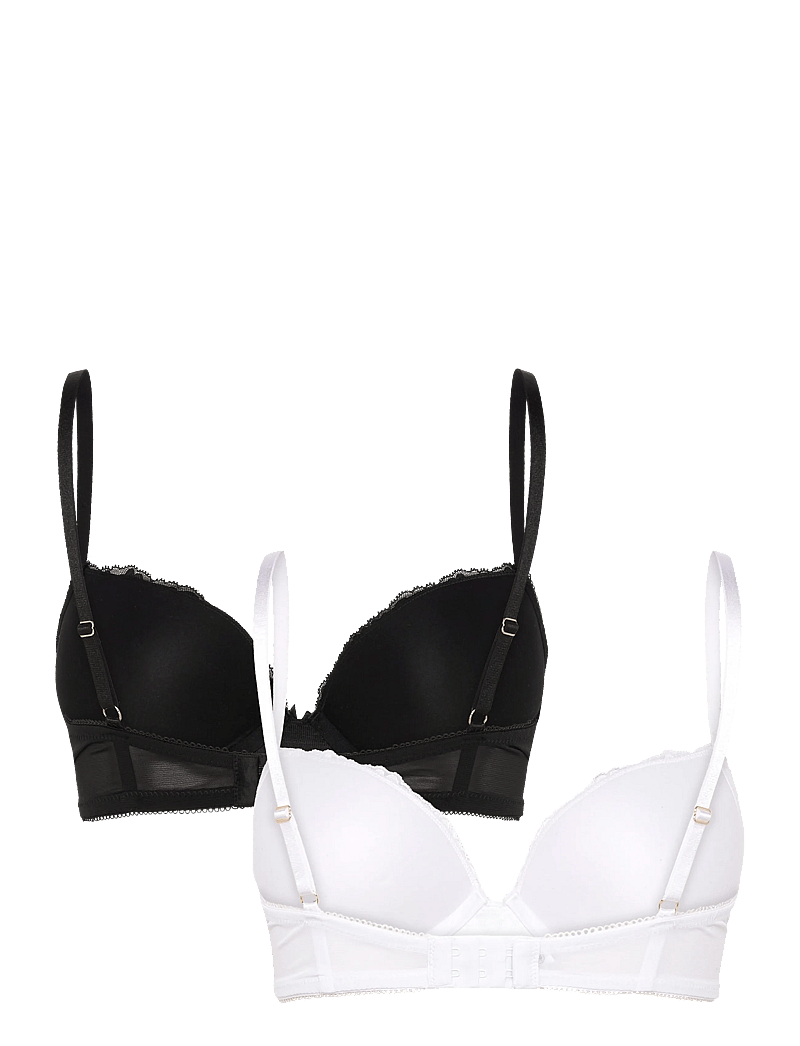 Dorina - Perfect Lace WIRED_BRA - bh:ar med bygel - black/white - 1