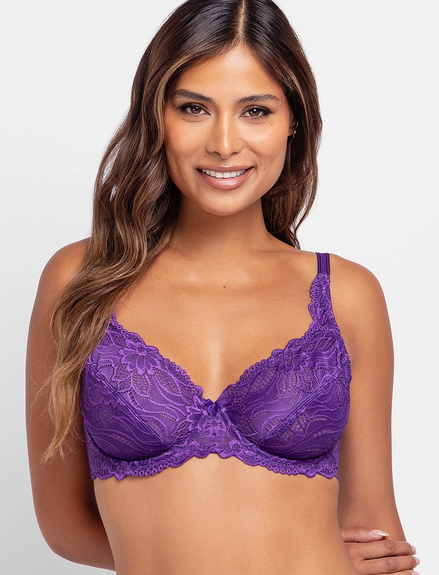 Dorina - ANGIE NON PADDED WIRED BRA - purple - 0