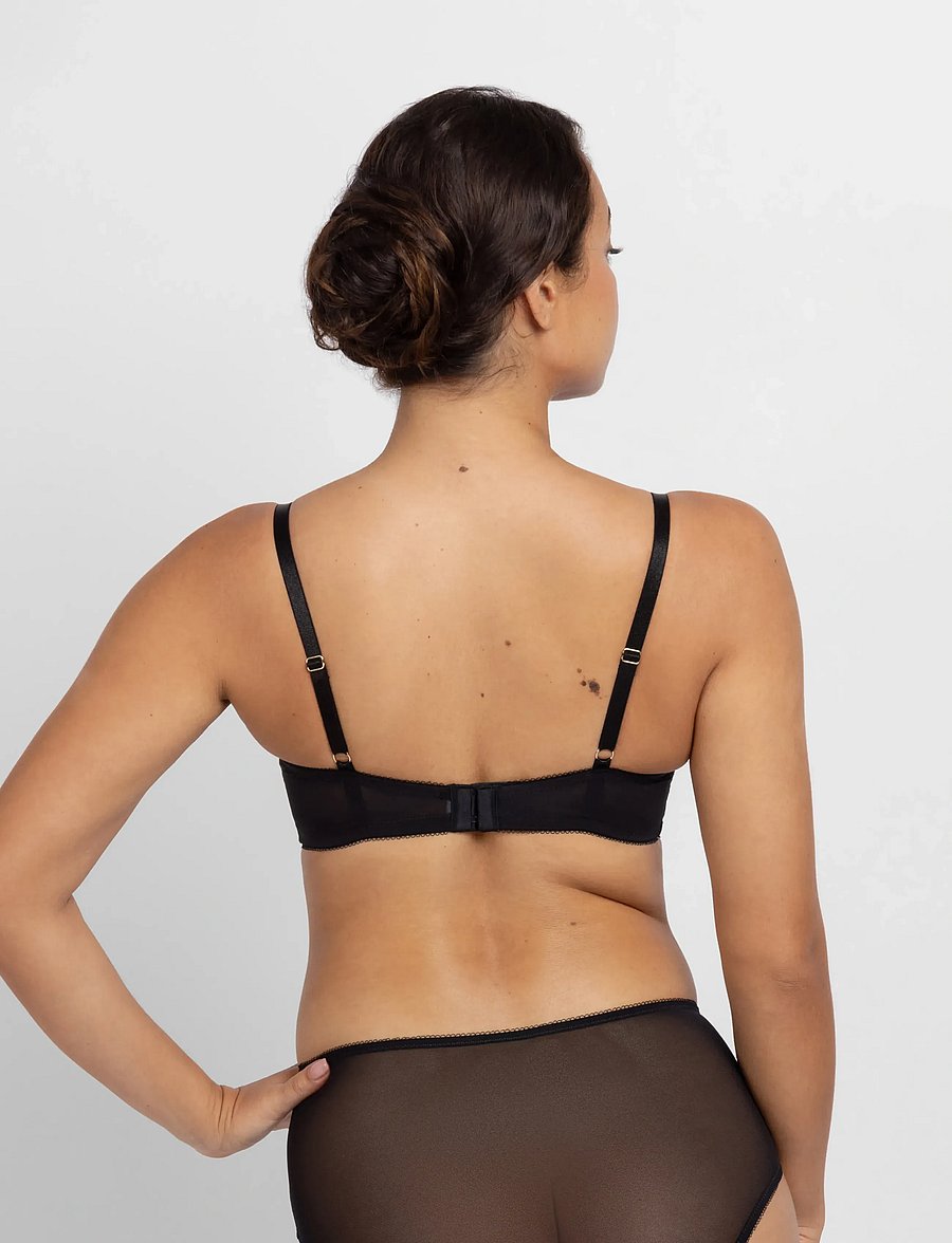 Dorina - PERFECT LACE WIRED_BRA - die niedrigsten preise - black - 3