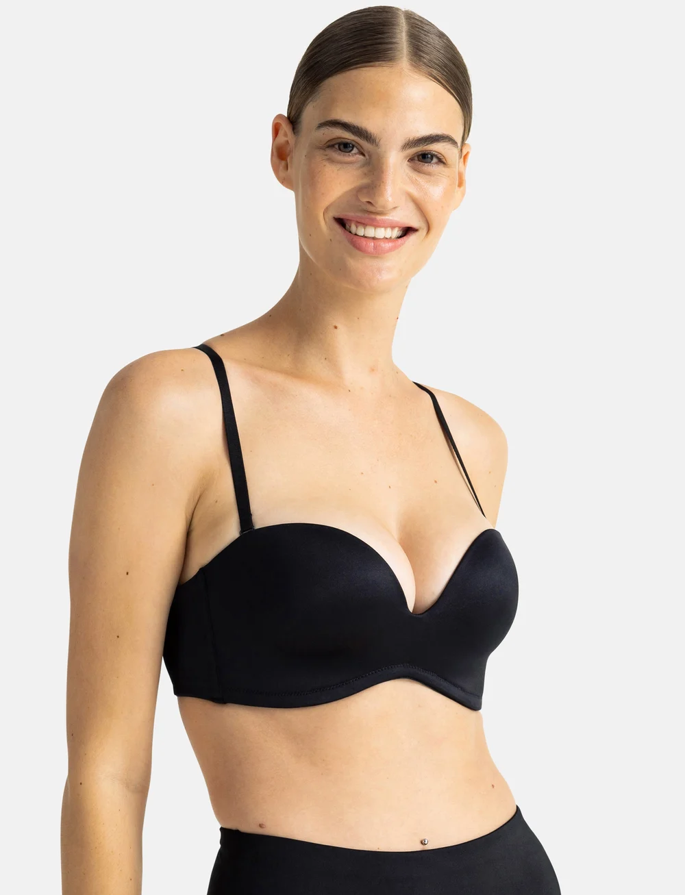 Dorina - SUBLIME SCULPT Bandeau - push-up bh:ar - black - 0