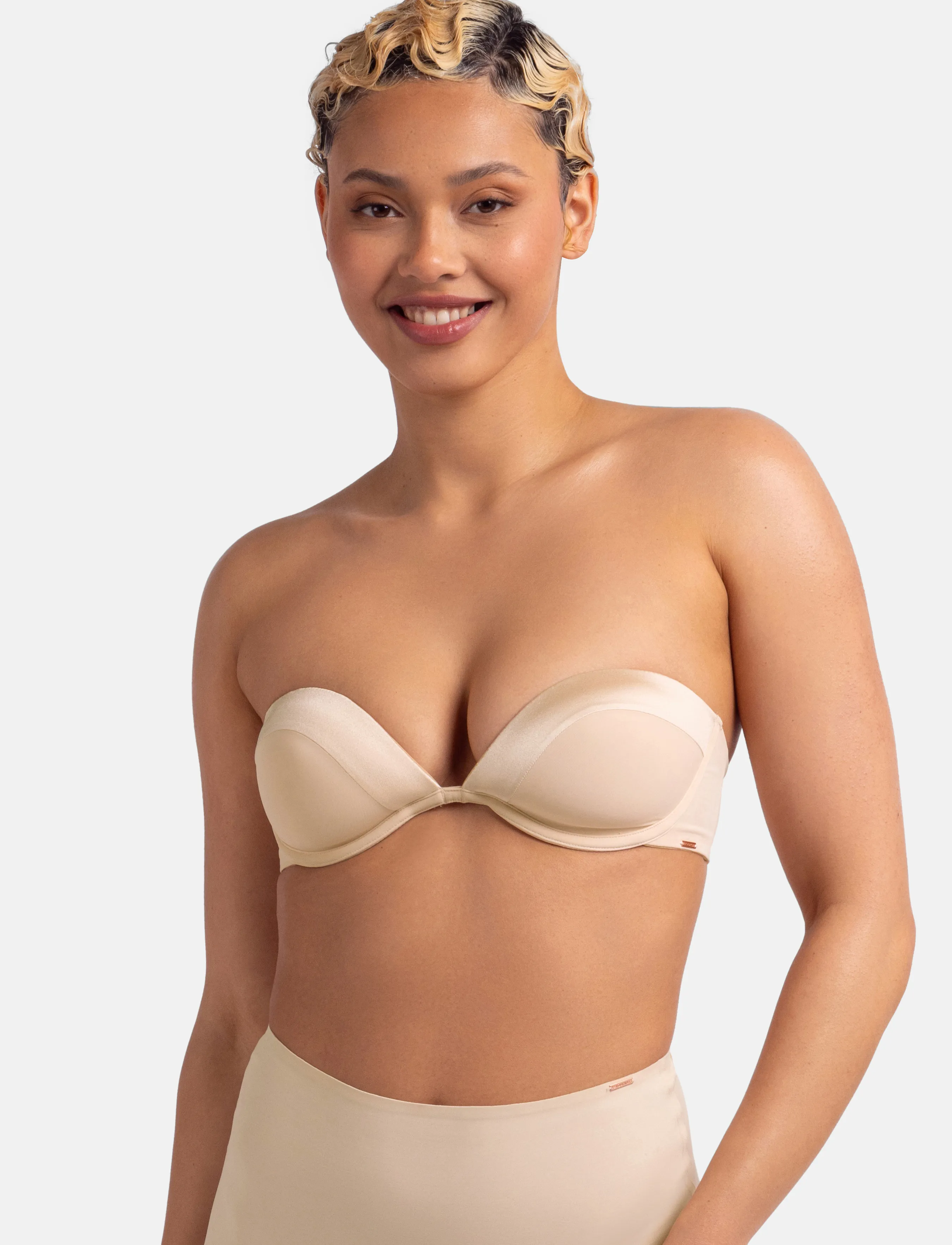 Dorina - ESSENSUAL BANDEAU - bh:ar med bygel - beige - 2