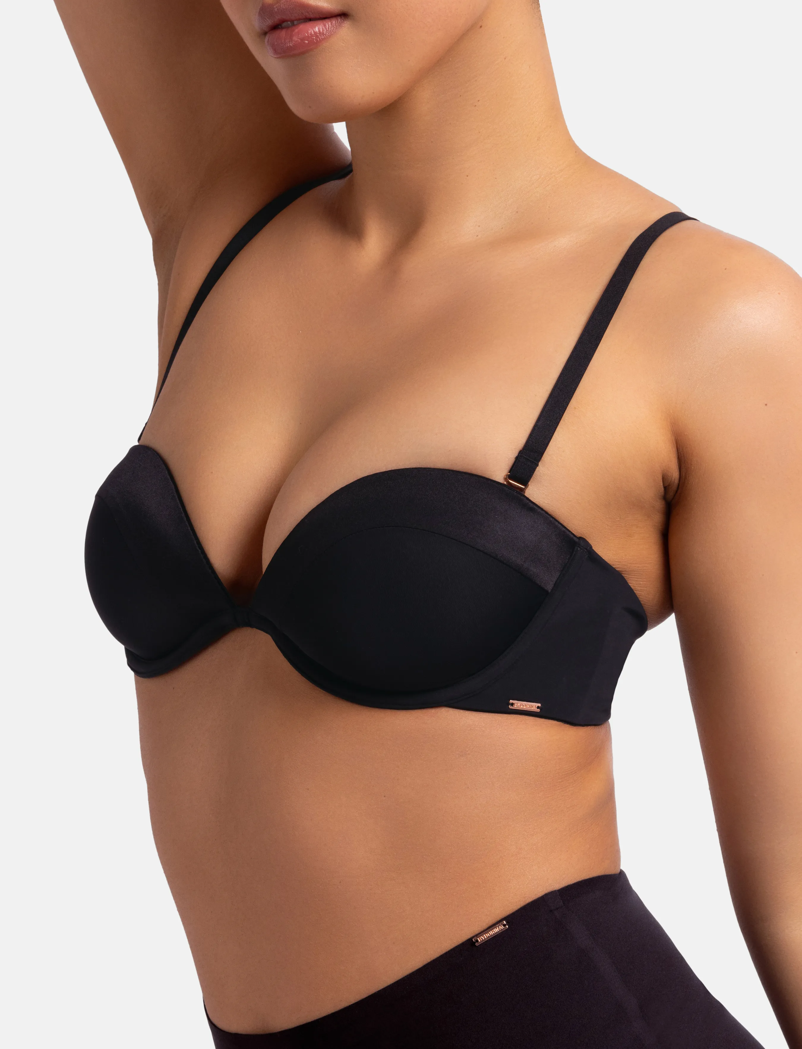 Dorina - ESSENSUAL BANDEAU - bügel-bh - black - 5