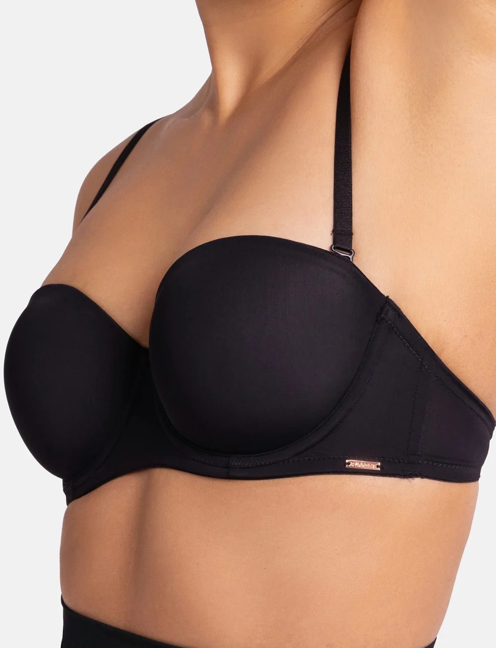 Dorina - MICHELLE/SOLUTION BANDEAU - bh:ar med bygel - black - 4