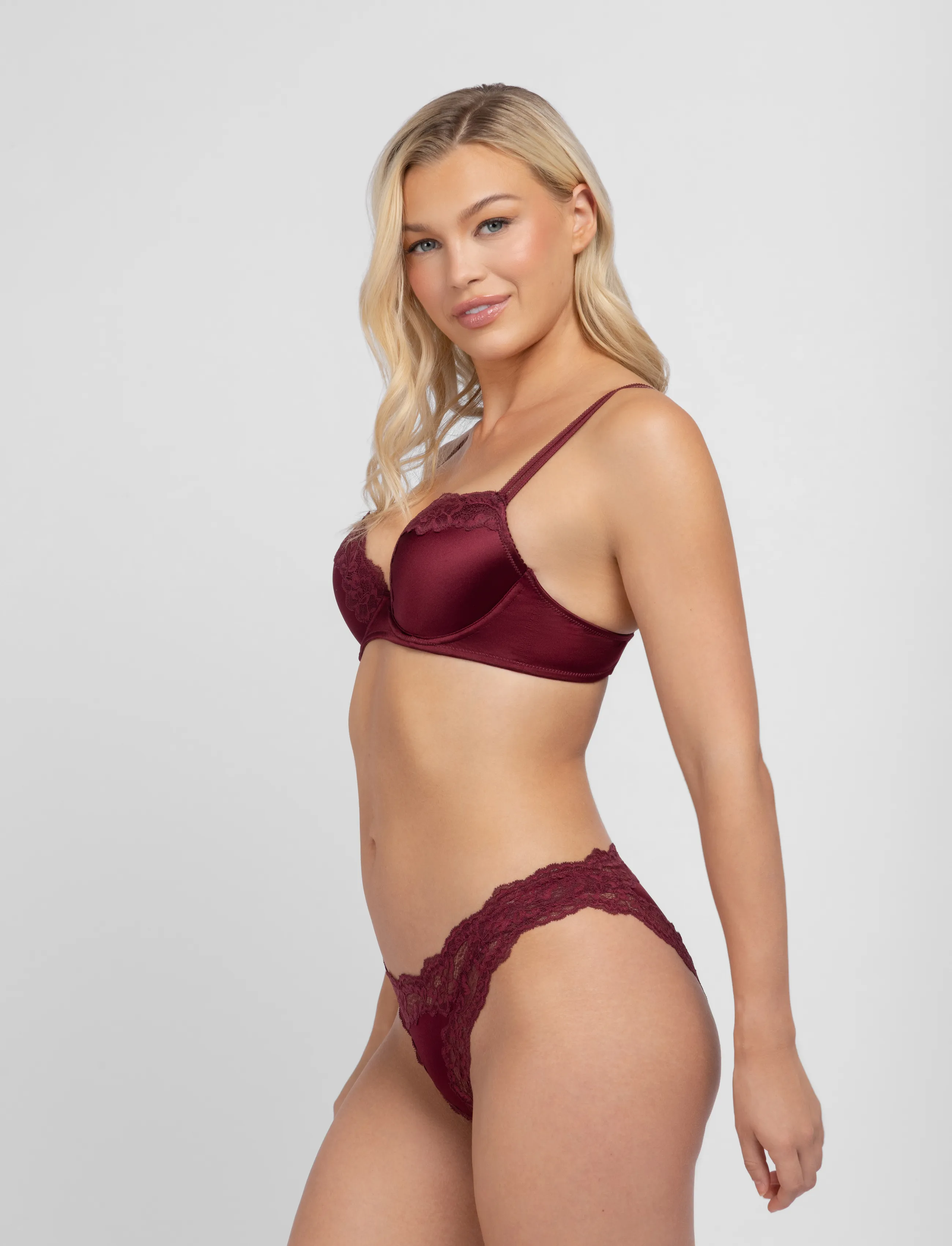 Dorina - Origins Shiny Microf Balcony - red - 2