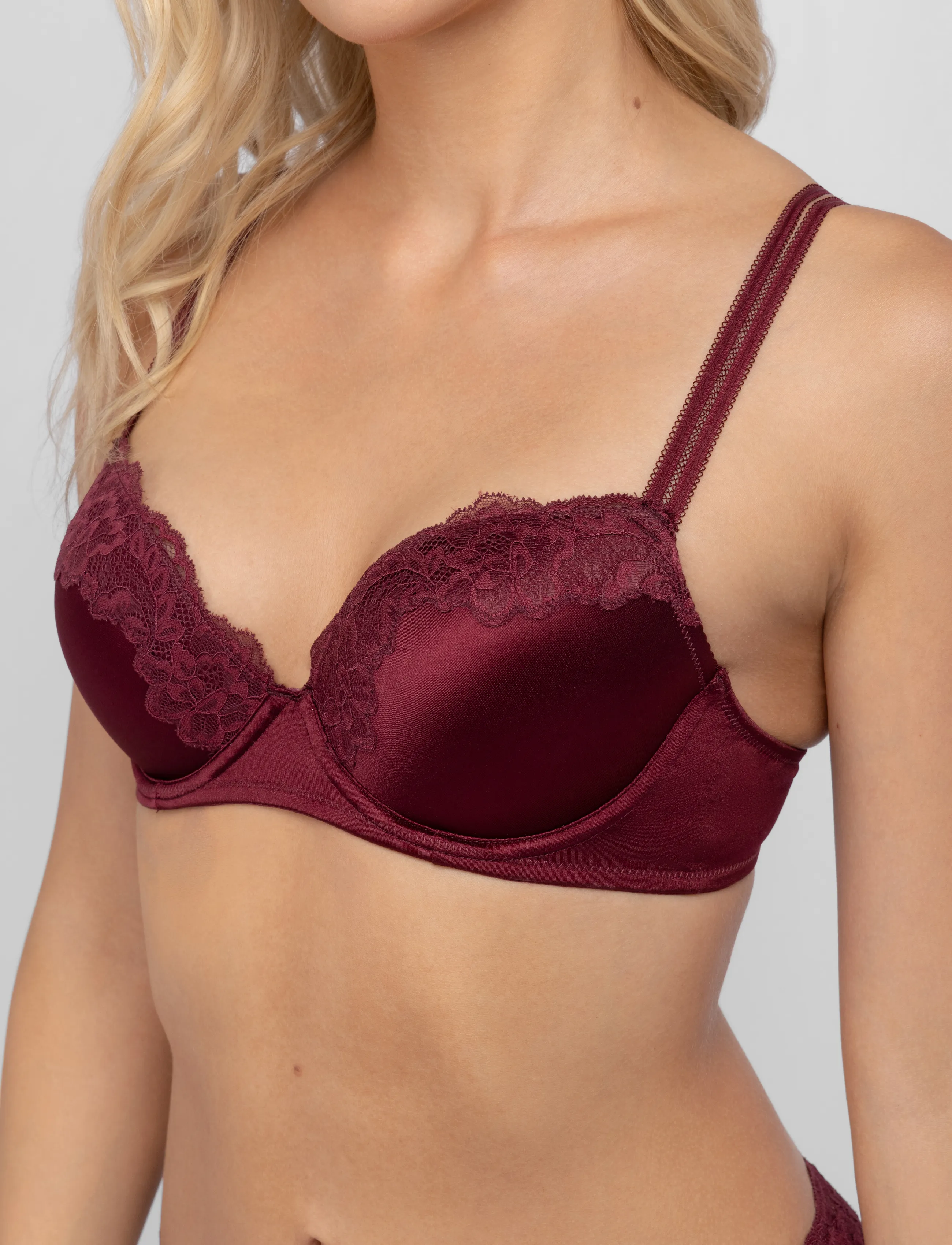 Dorina - Origins Shiny Microf Balcony - red - 4