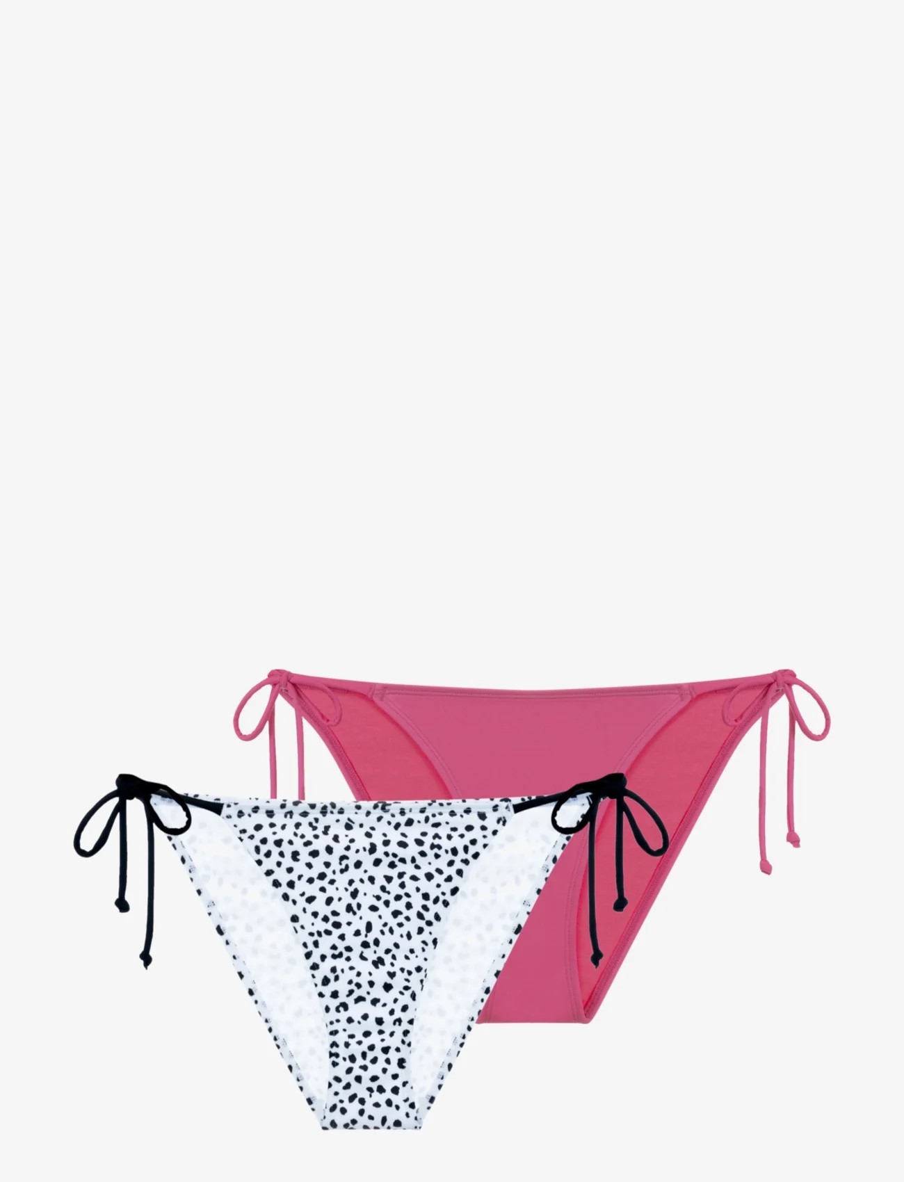 Dorina - CARRUBO-2PP BRIEF - bikinihousut - white print/pink - 1