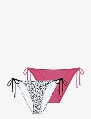 Dorina - CARRUBO-2PP BRIEF - bikinihousut - white print/pink - 1