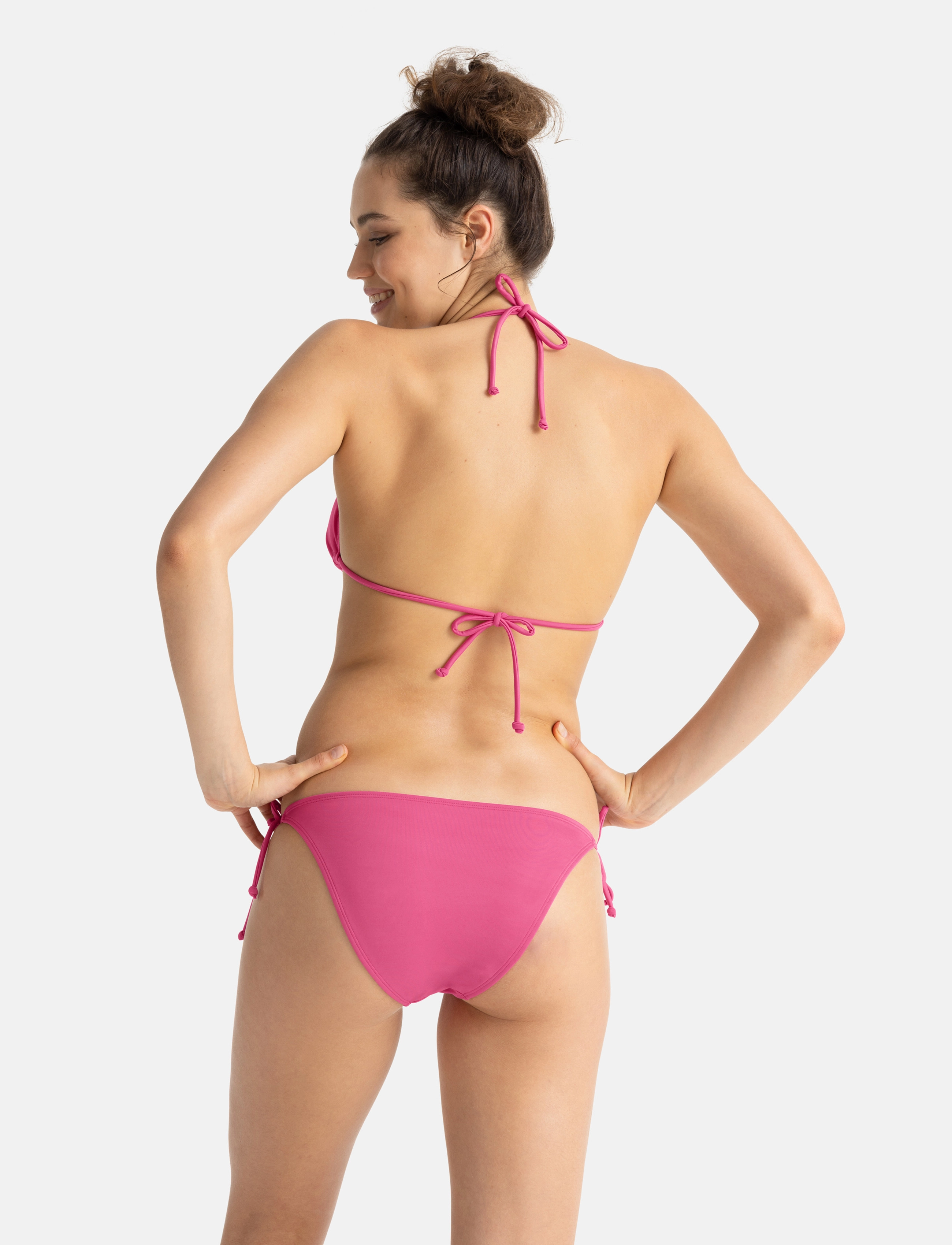 Dorina - CARRUBO-2PP BRIEF - bikinihousut - white print/pink - 4