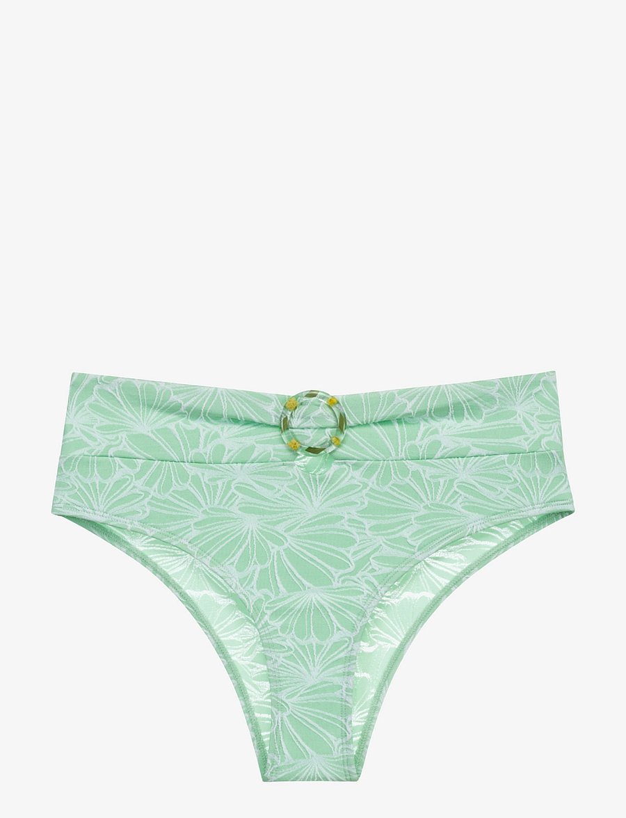 Dorina - CETRELLA BRIEF - kõrge vöökohaga bikiinid - green - 1
