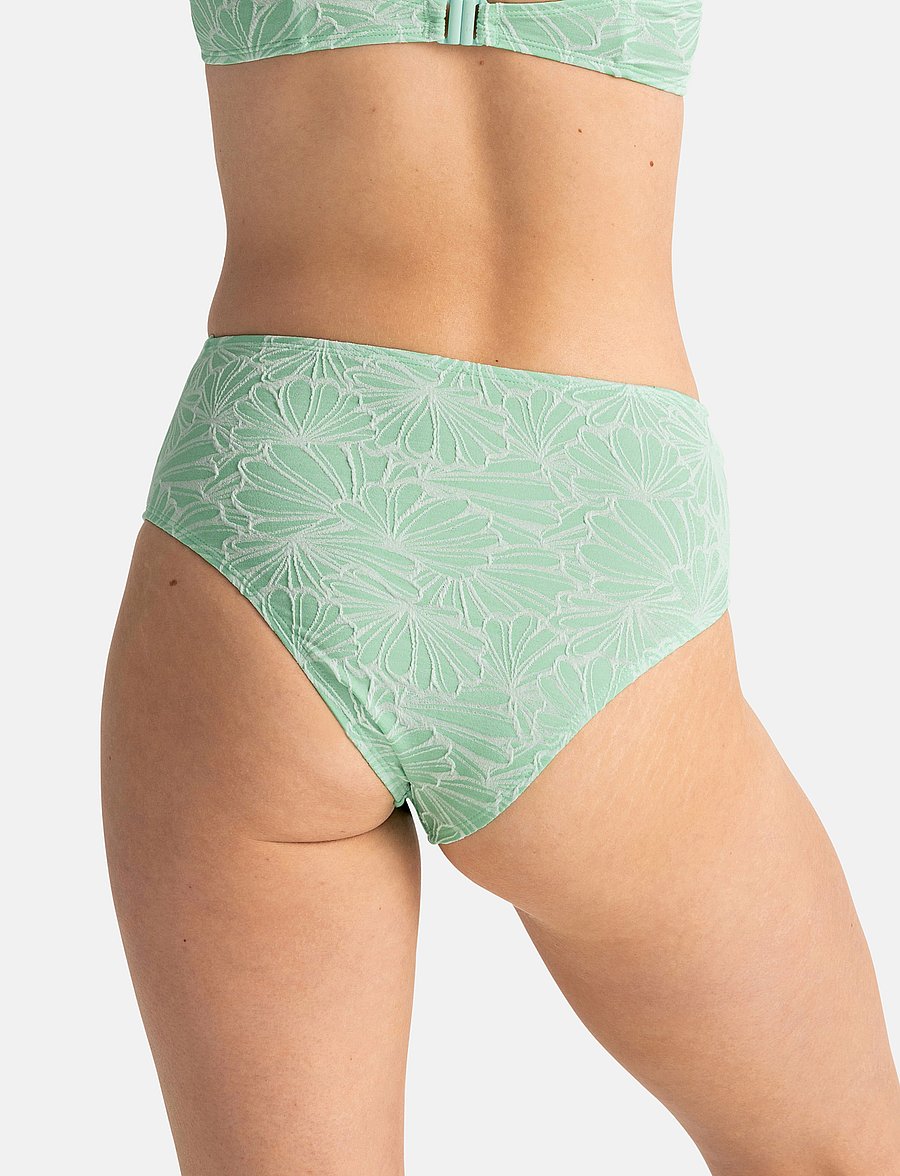 Dorina - CETRELLA BRIEF - kõrge vöökohaga bikiinid - green - 2