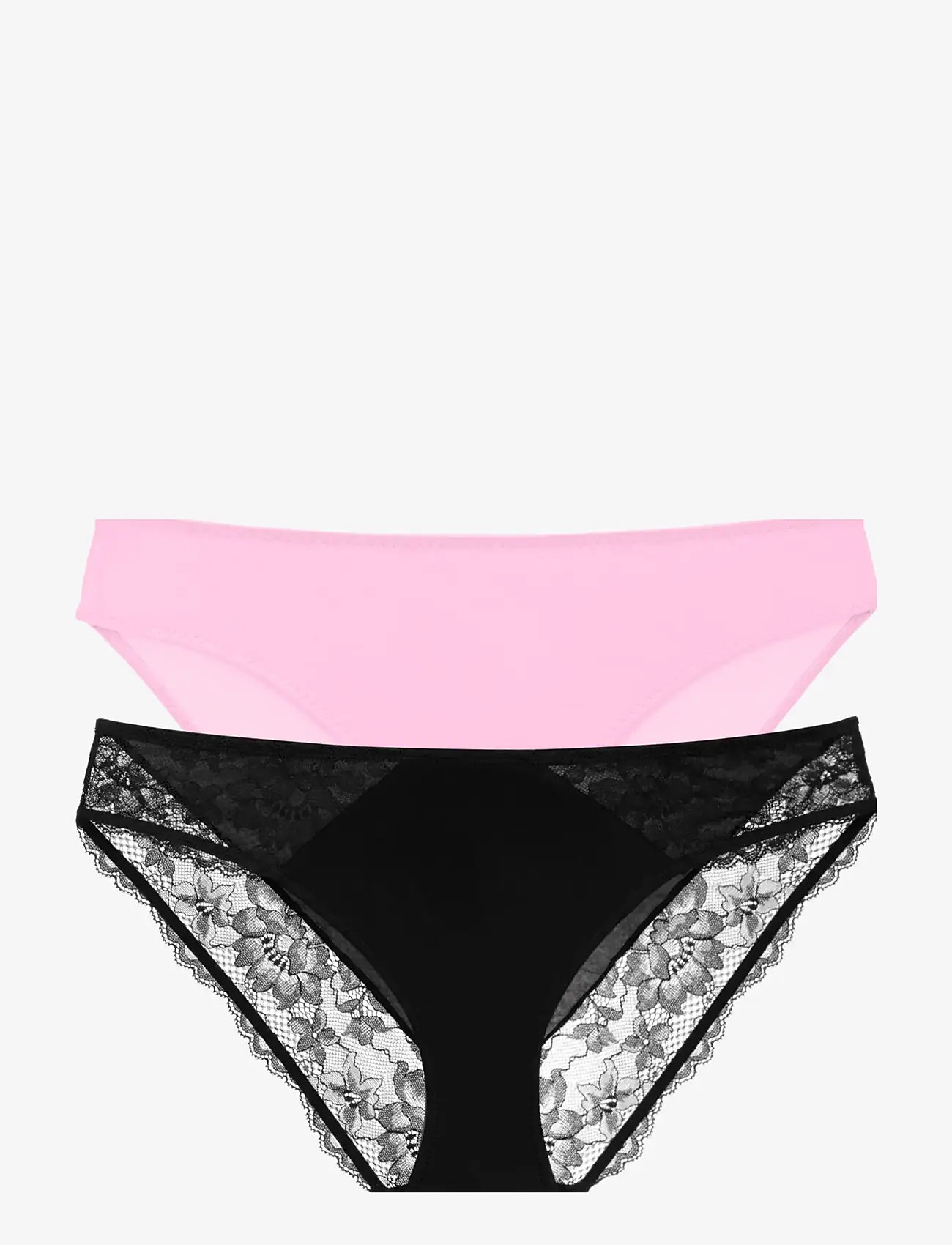 Dorina - WILLA-2PP BRIEF - kingitused alla 30€ - black/pink - 0