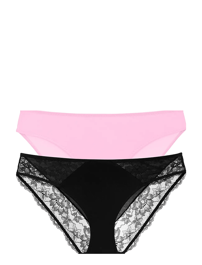Dorina - WILLA-2PP BRIEF - slips - black/pink - 1