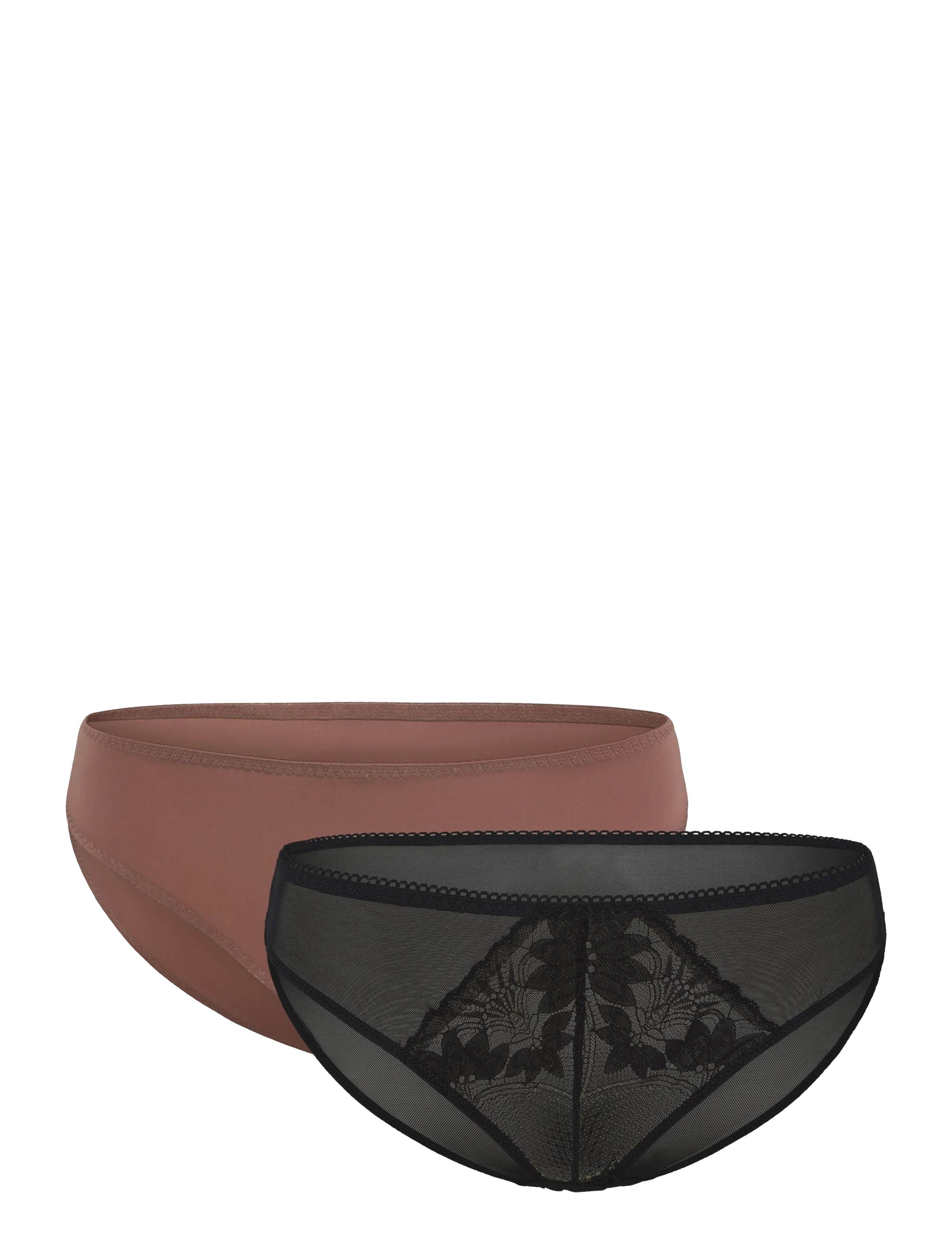 Dorina - Willa BRIEF - briefs - black/brown - 1