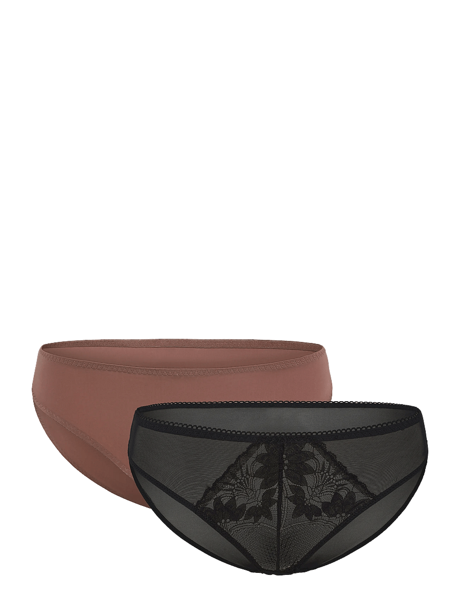 Dorina - Willa BRIEF - briefs - black/brown - 1