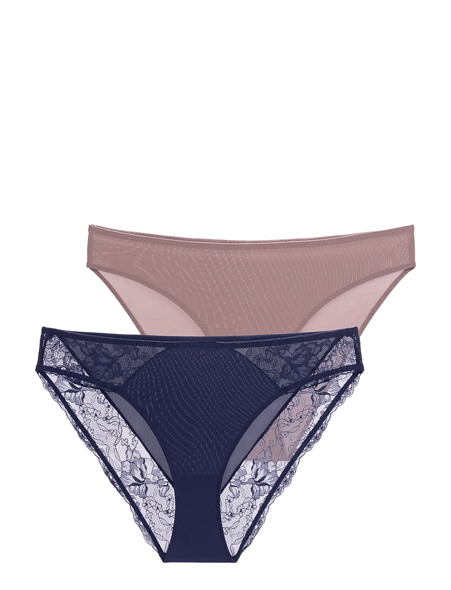 Dorina - Lincoln BRIEF - navy/brown - 1