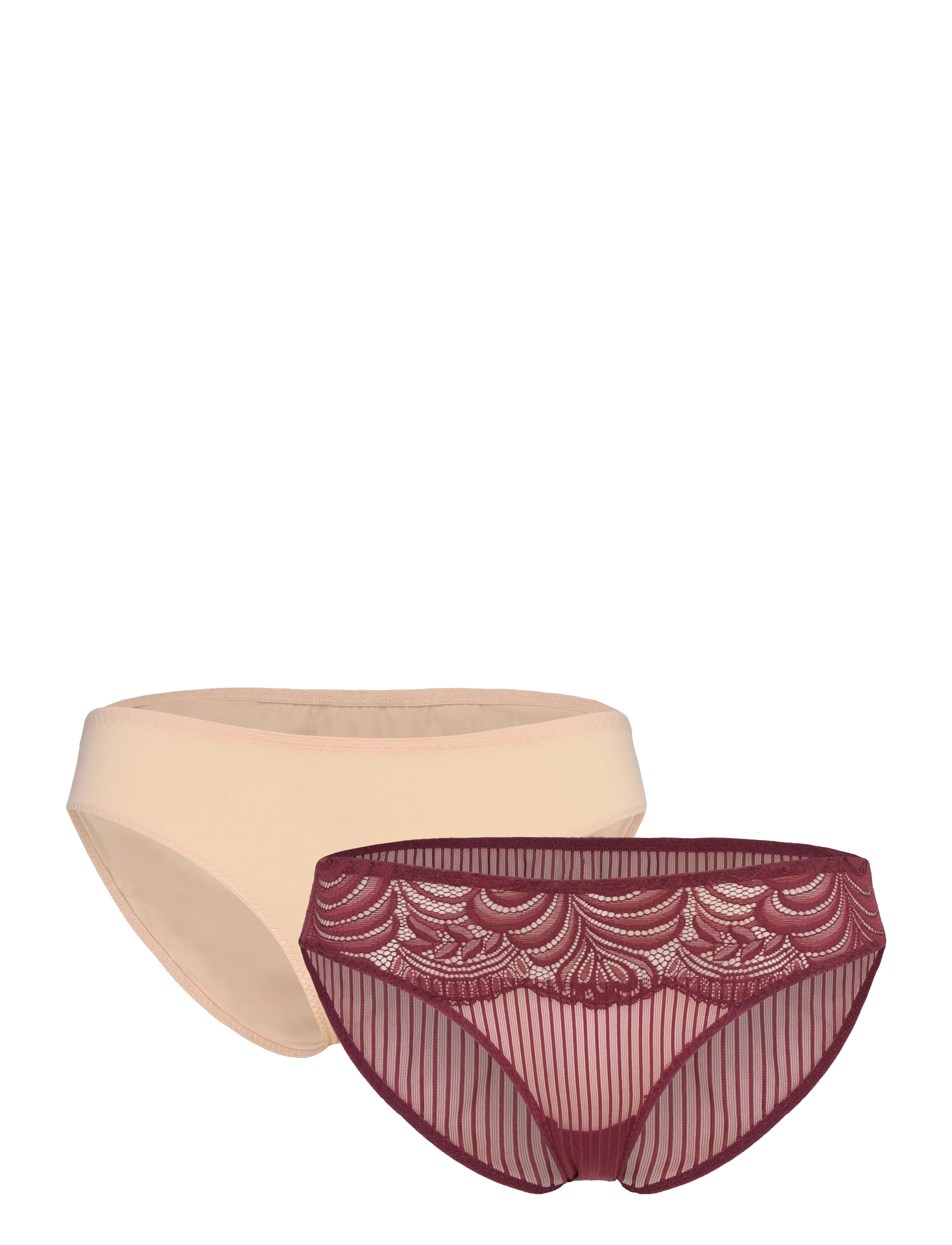 EMERSYN-2PP BRIEF - RED/BEIGE