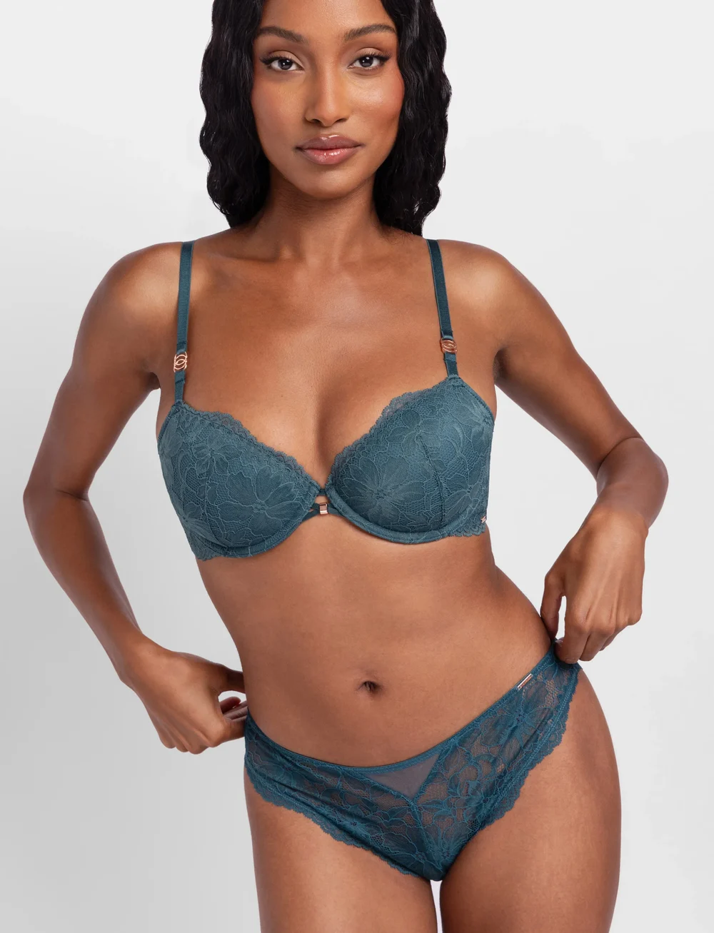 Dorina - JEMMA BRIEF - briefs - green - 0