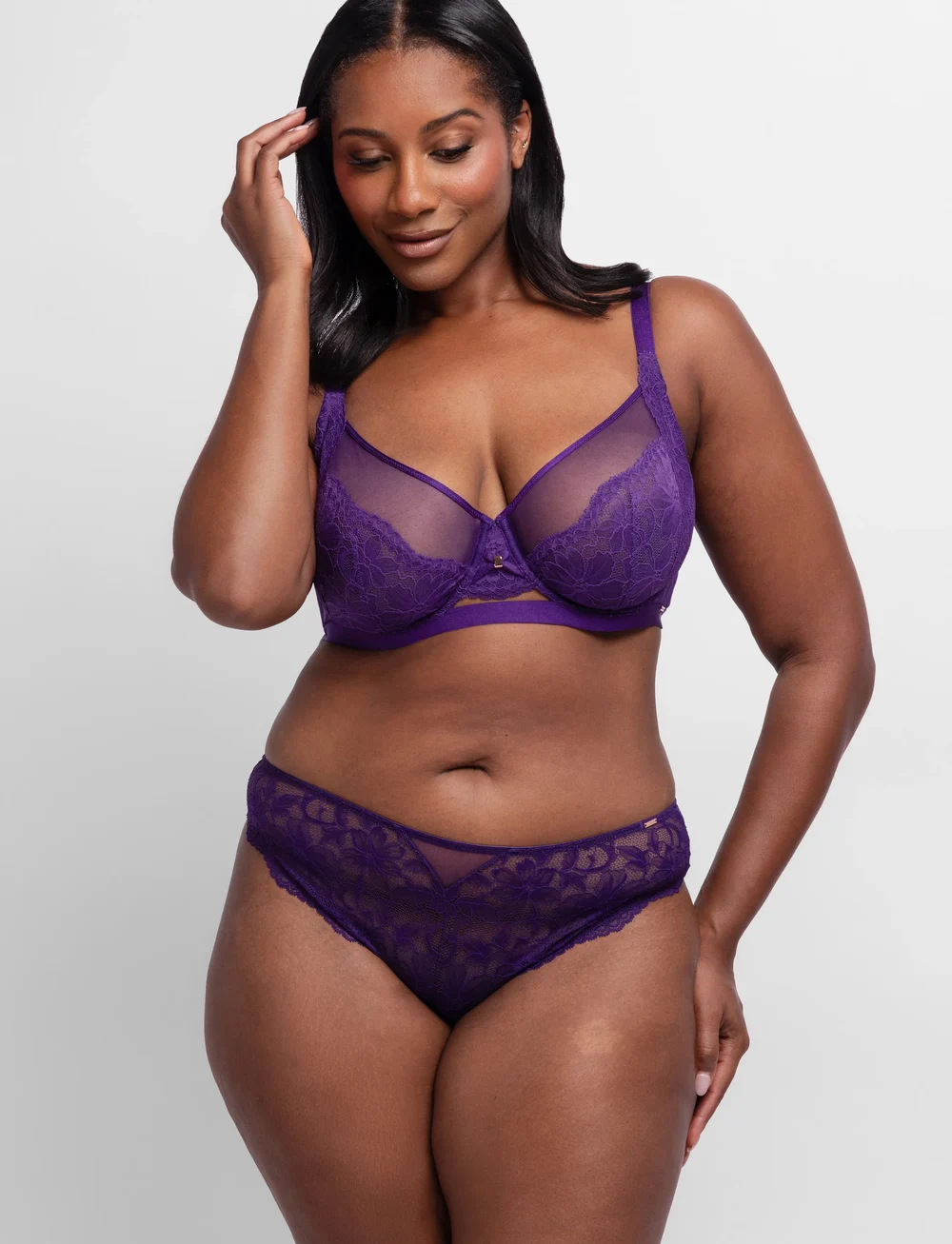 Dorina - JEMMA BRIEF - slips - purple - 2