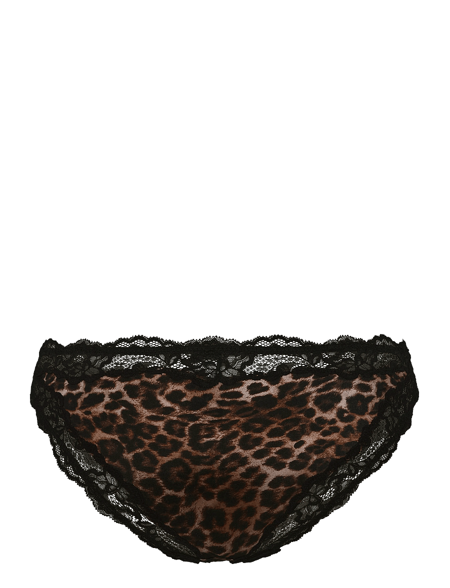 Dorina - ORIGINS SHINY MICRO BRIEF - briefs - black print - 2