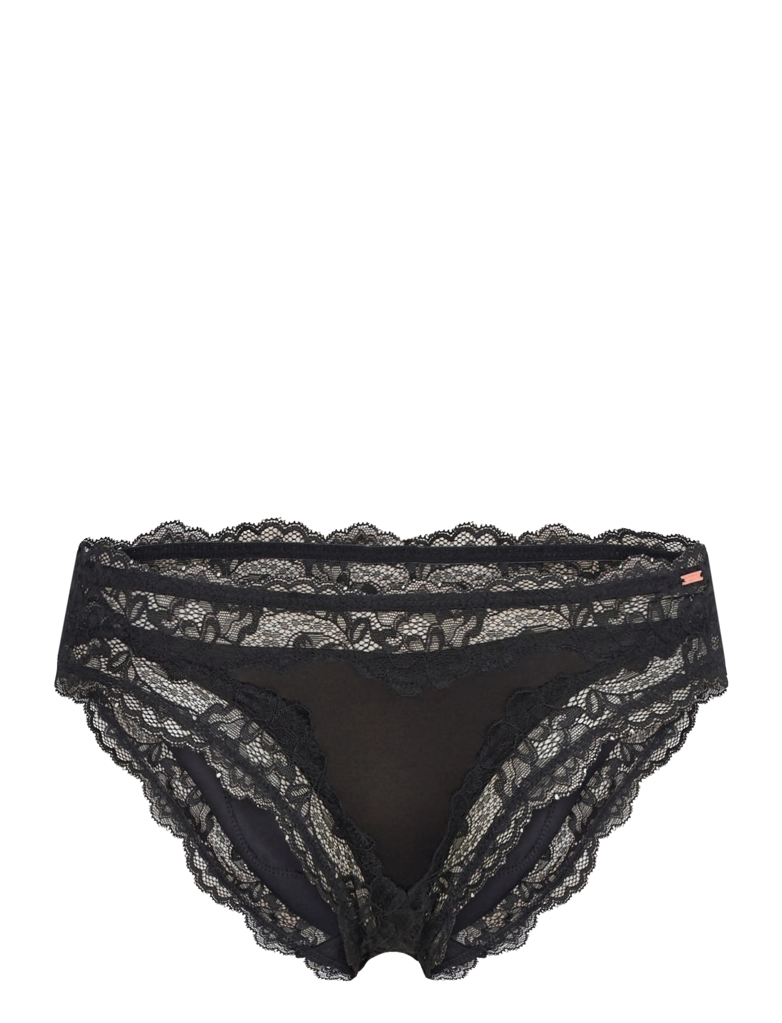 Dorina ORIGINS-SHINY MICRO BRIEF - Alusvaatteet - BLACK / black