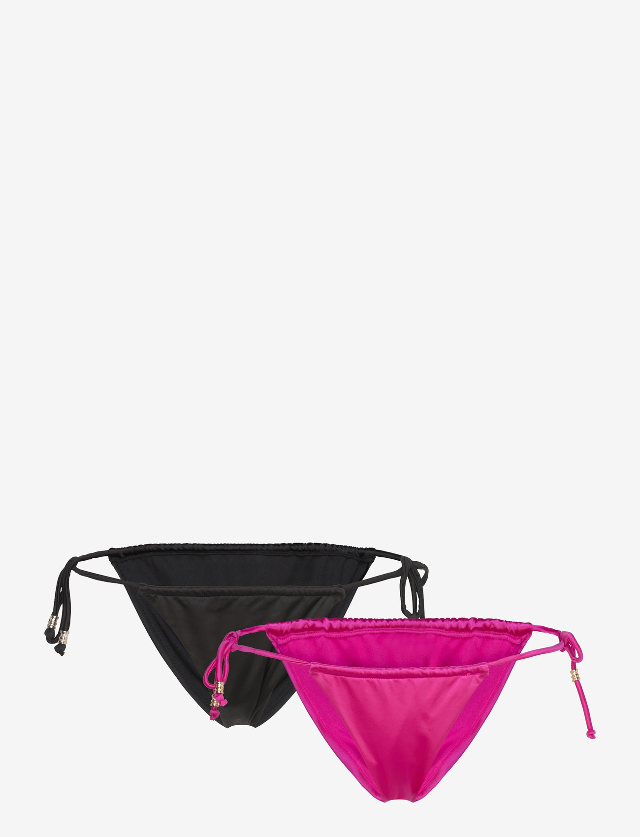 Dorina - AMNESIA 2PP BRIEF - side tie bikinis - pink/black - 0