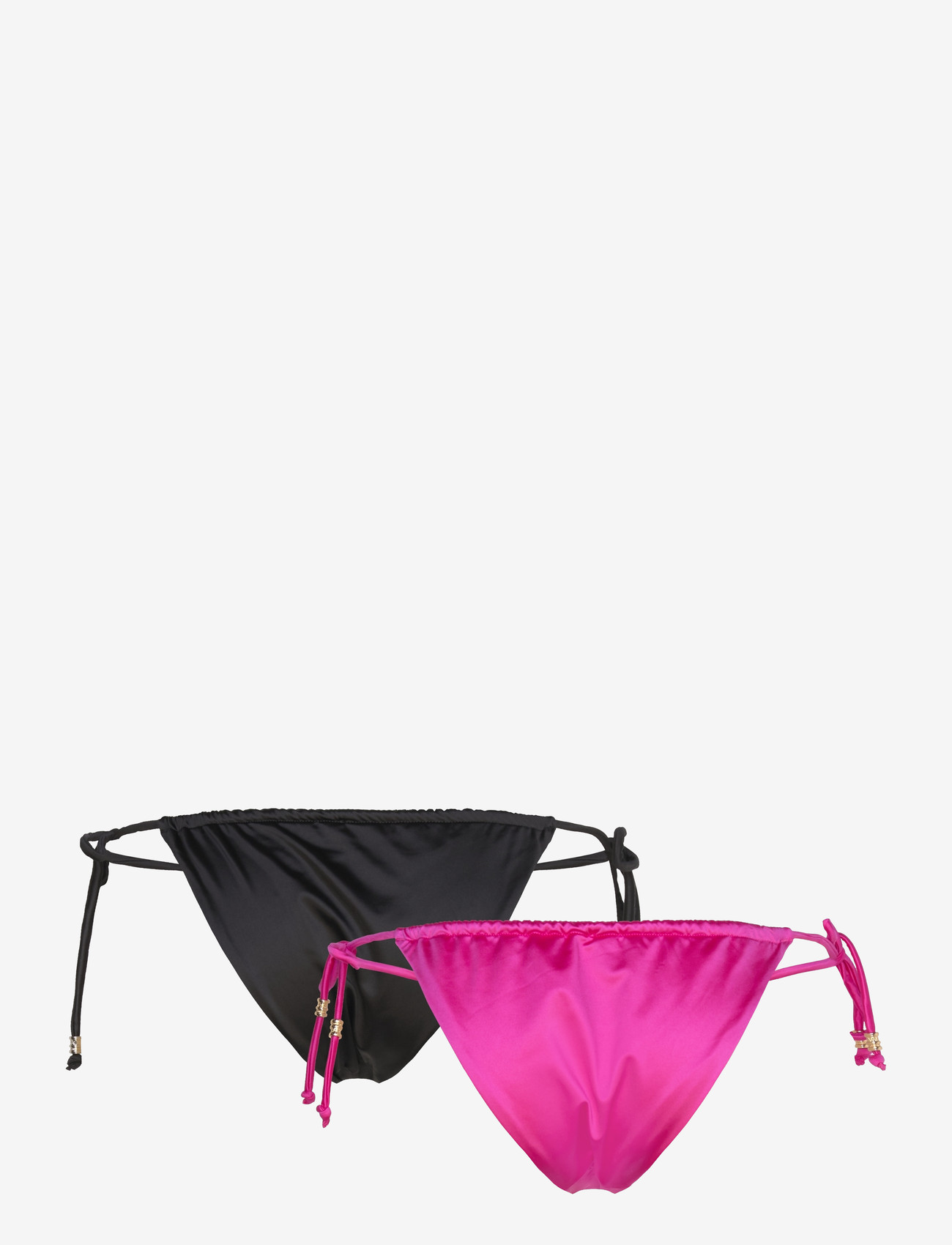 Dorina - AMNESIA 2PP BRIEF - side tie bikinis - pink/black - 1