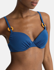 Dorina - CAIRNS BIKINI TOP - bikinitopp med spiler - blue - 3