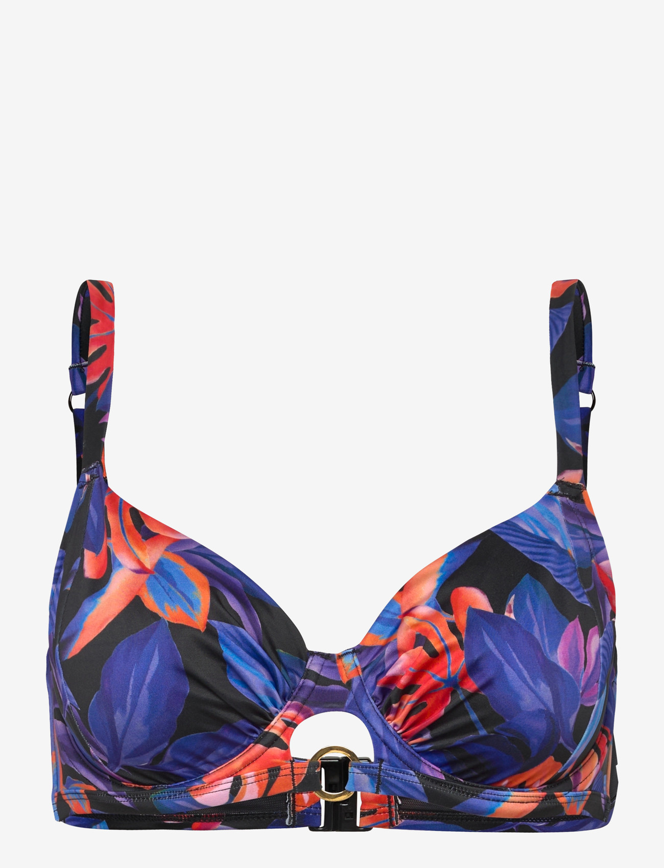 Dorina - VYBE BIKINI_TOP - stanik z fiszbinami bikini - black - 0