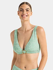 Dorina - CETRELLA BIKINI TOP - trīsstūra bikini augšiņa - green - 0