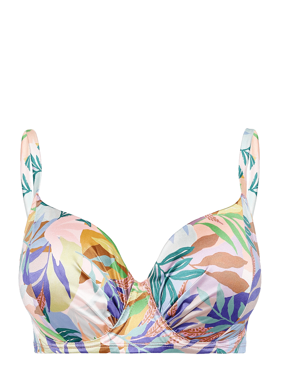Dorina - Bahia BIKINI_TOP - push-up bikiinid - purple print - 0