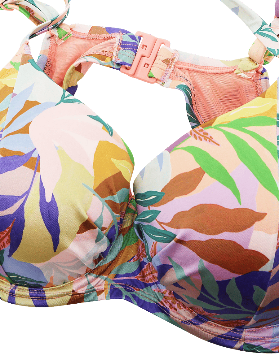Dorina - Bahia BIKINI_TOP - push-up bikiinid - purple print - 2
