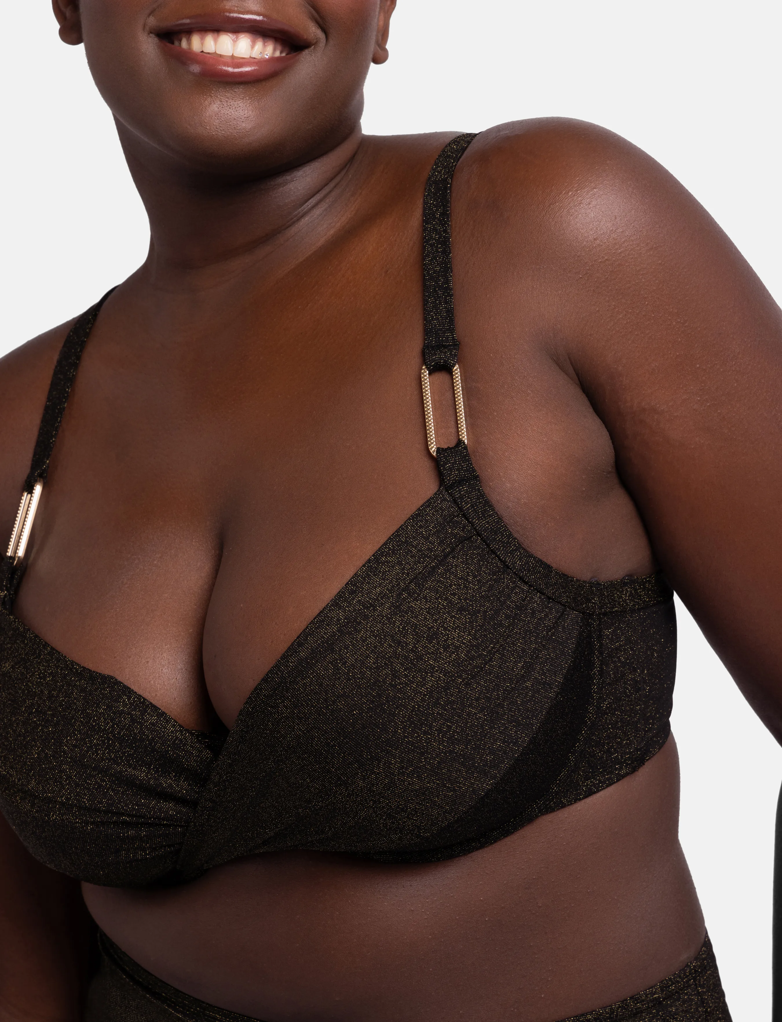 Dorina - KYRA BIKINI TOP - black - 3