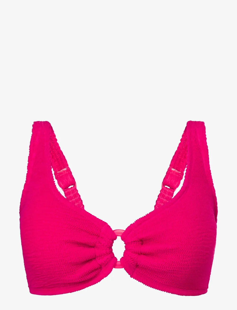 Dorina - WAVY BIKINI TOP - push-up bikiinid - pink - 1