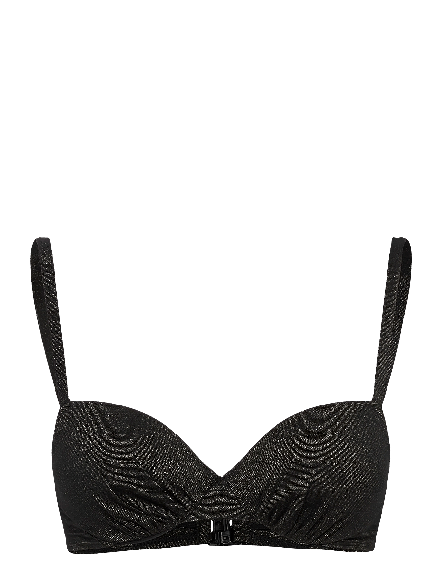 Dorina - MYSTERIO BIKINI TOP - tugikaartega bikiinirinnahoidjad - black - 0