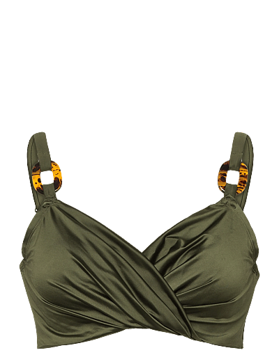 Dorina GUARANA BIKINI TOP - Bikini Tops - GREEN / khaki/green