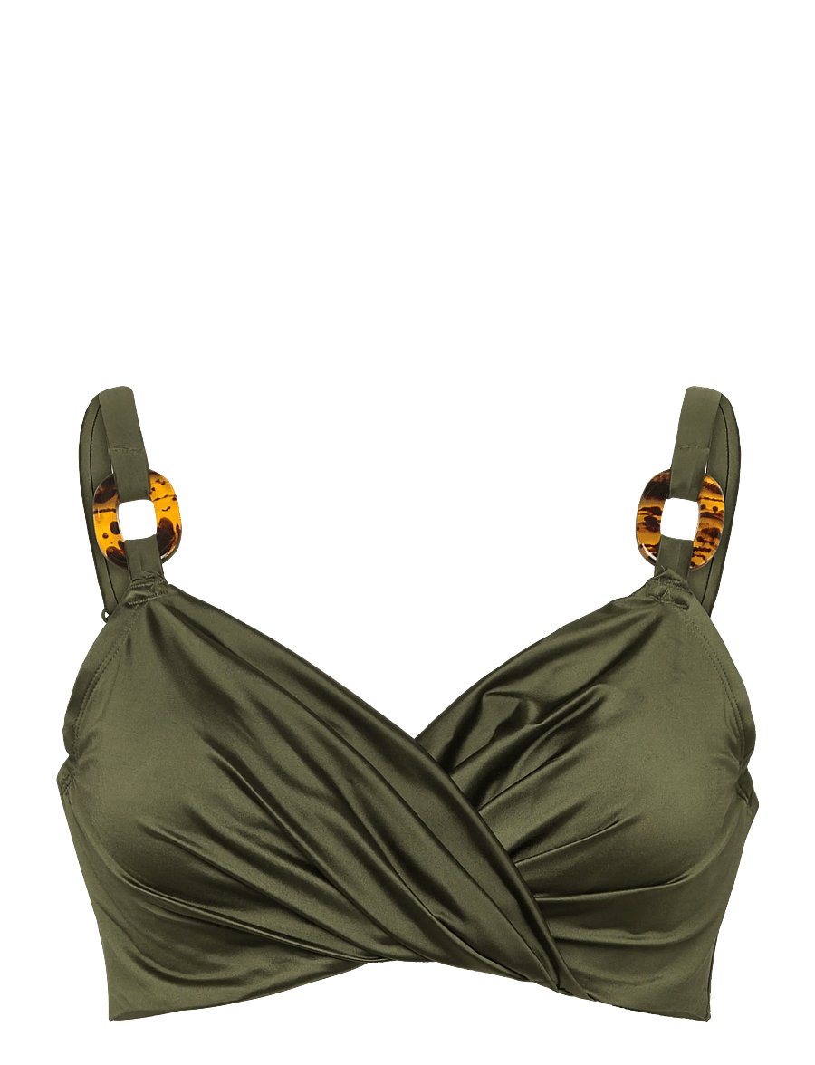 Dorina - GUARANA BIKINI TOP - trekantsbikinier - green - 0