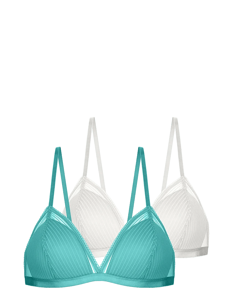 Dorina - LAMINA 2PP BRALETTE - green/ivory - 1