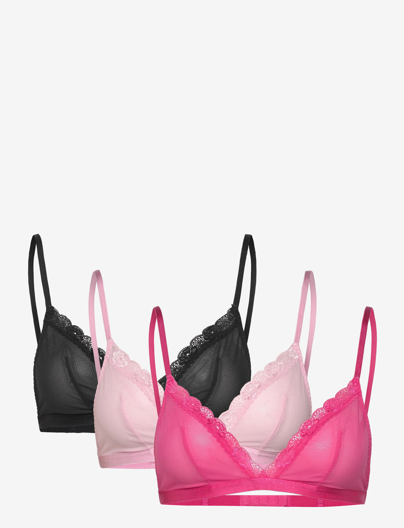 Dorina - MISHA-3PP BRALETTE - bralette - pink/pink/black - 0