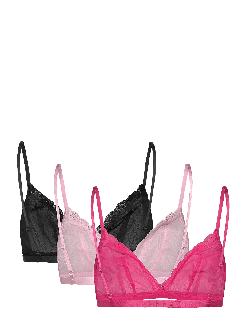 Dorina - MISHA-3PP BRALETTE - bralette - pink/pink/black - 1