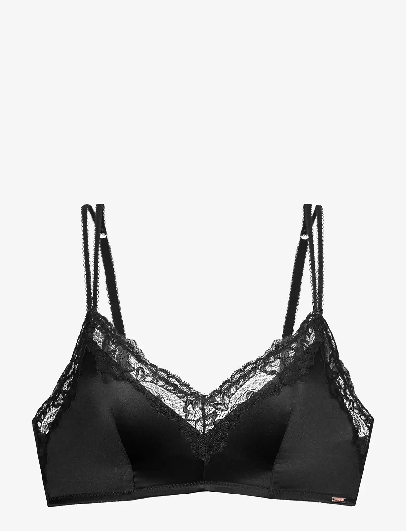 Dorina - ORIGINS-SHINY MICRO NON PADDED BRALETTE - bralette - black - 1
