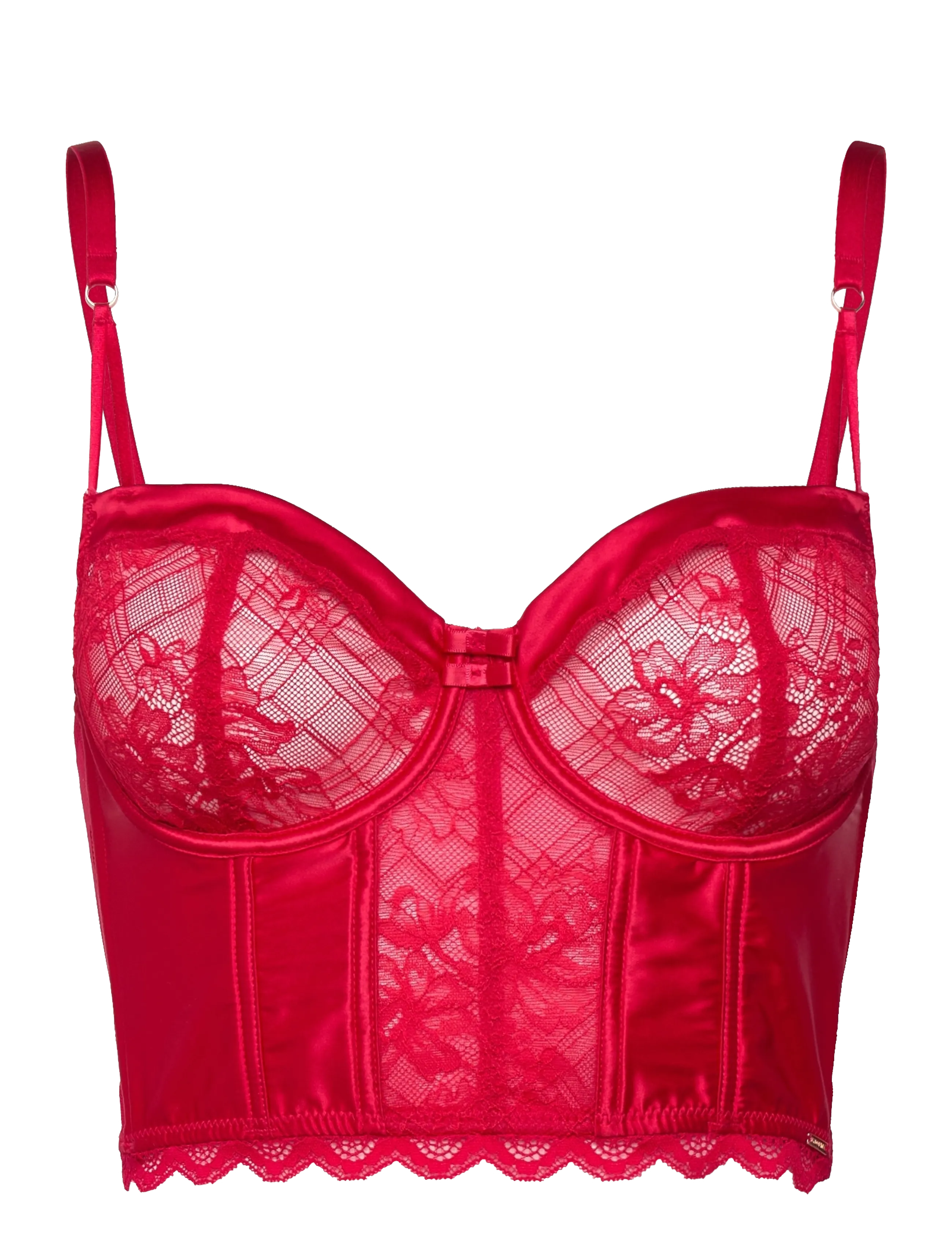 Dorina HASINA BUSTIER - Dorina - BURGUNDY / red
