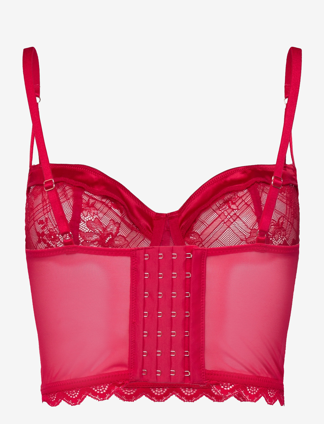 Dorina - HASINA BUSTIER - balconette bras - burgundy - 1