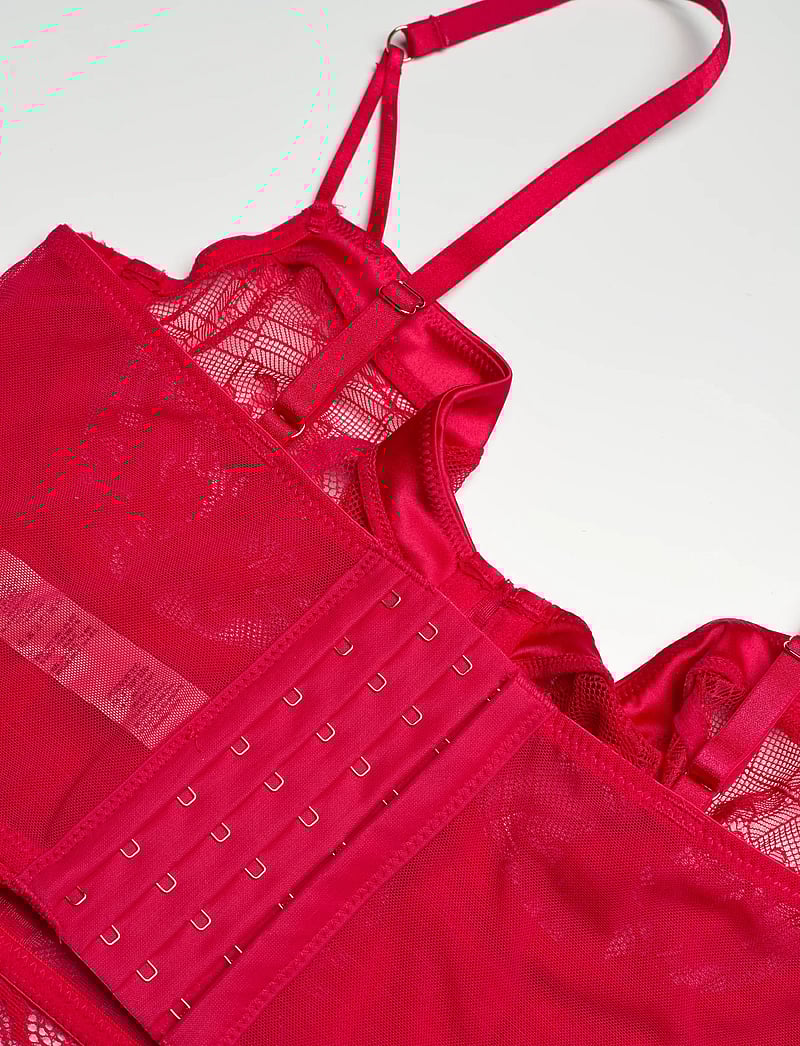 Dorina - HASINA BUSTIER - balconette bras - burgundy - 3